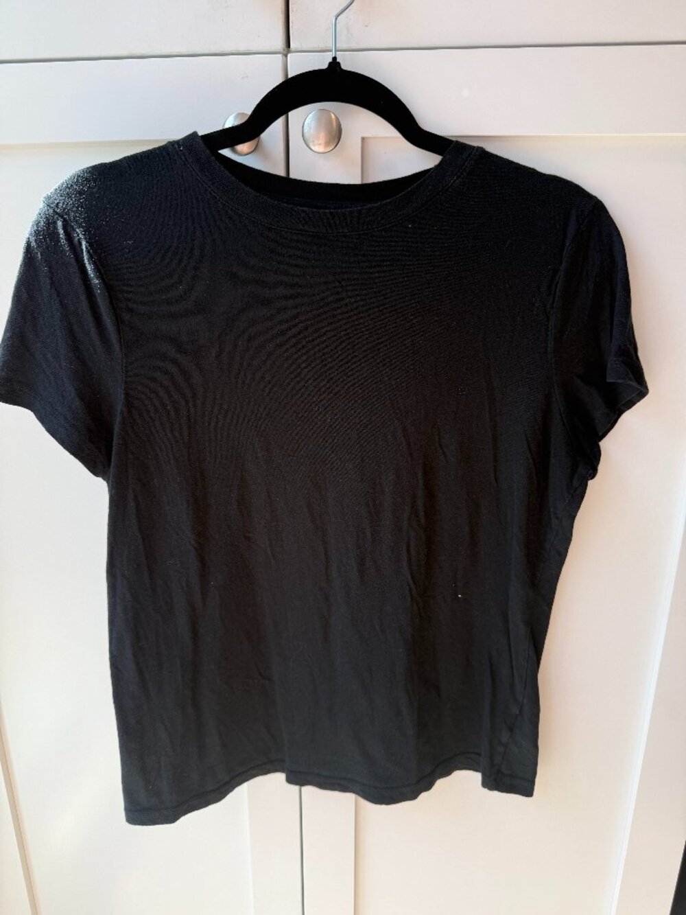 A New Day Black Crew Neck Tee